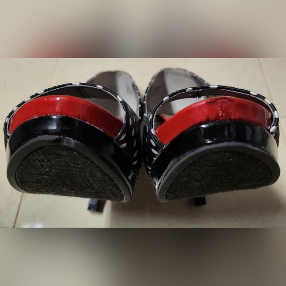 505. Rampage Gracee platform polka dot heels - Picture 6 of 11